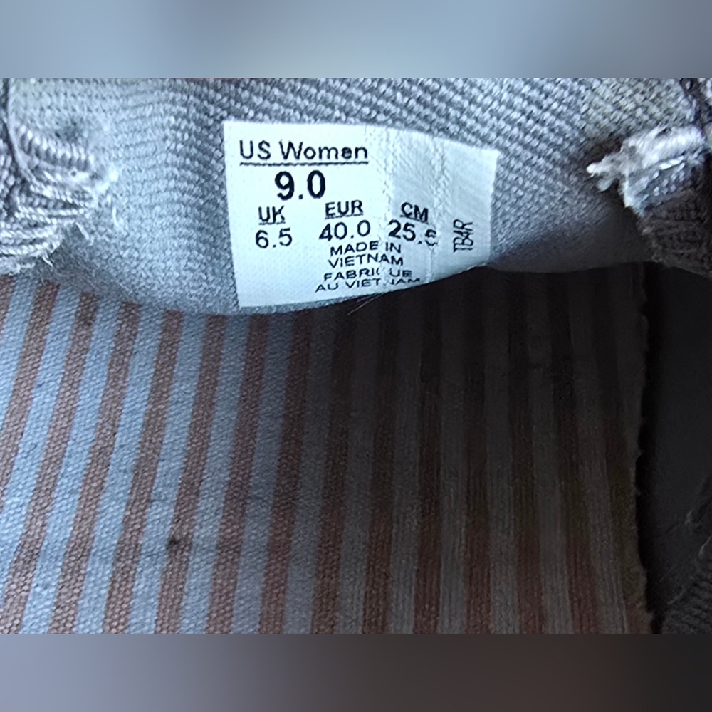 Vans Atwood Grey Women's Low Plimsoll Shoes, Sz 9.0 - Picture 8 of 8